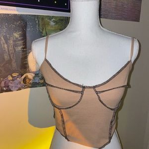 Size small, tan from SHEIN